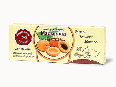  Мармелад натуральный "Абрикос" 140г в Шуе