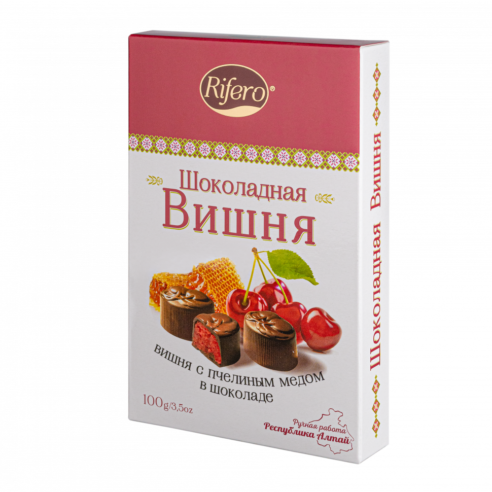  Риф и ко Конфеты "Шоколадная ВИШНЯ" 100г  в Шуе